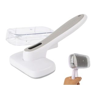 Dog Brush - Self Cleaning Dog and Cat Hair Brush, Efficient Shedding Grooming Tool for Long and Short Haired Dogs & Indoor Cats Dog Brush - Self Cleaning Dog and Cat Hair Brush, Efficient Shedding Grooming Tool for Long and Short Haired Dogs & Indoor Cats